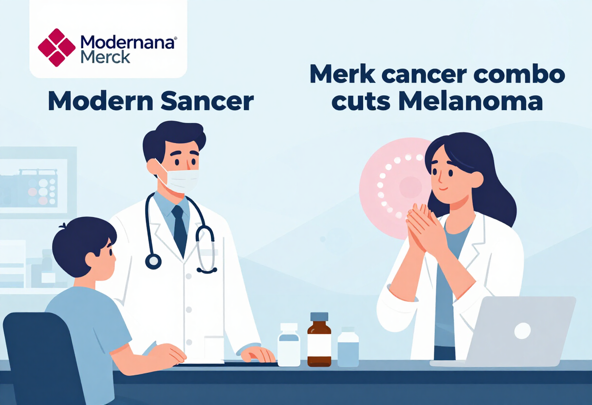 Moderna, Merck cancer combo cuts melanoma spread risk at five years - Reuters