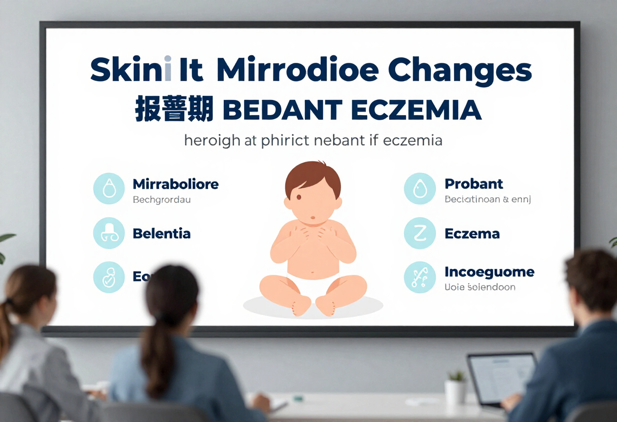 Skin microbiome changes may predict infant eczema and food allergies - News-Medical