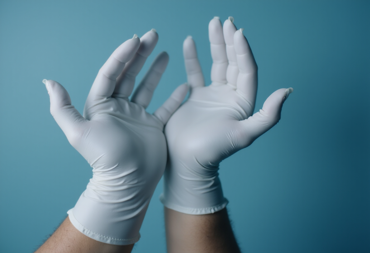 Compression gloves for postoperative hand edema after dermatologic surgery